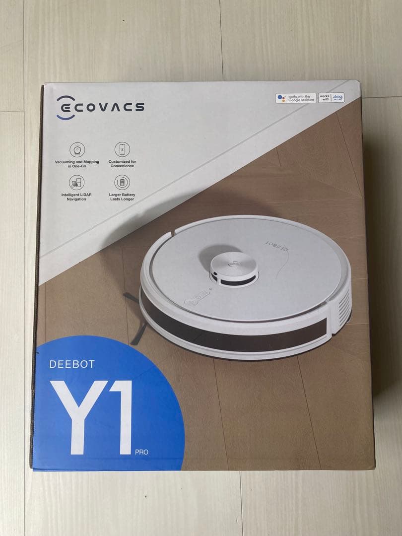 ECOVACS DEEBOT Y1 Pro ホワイト　未使用品