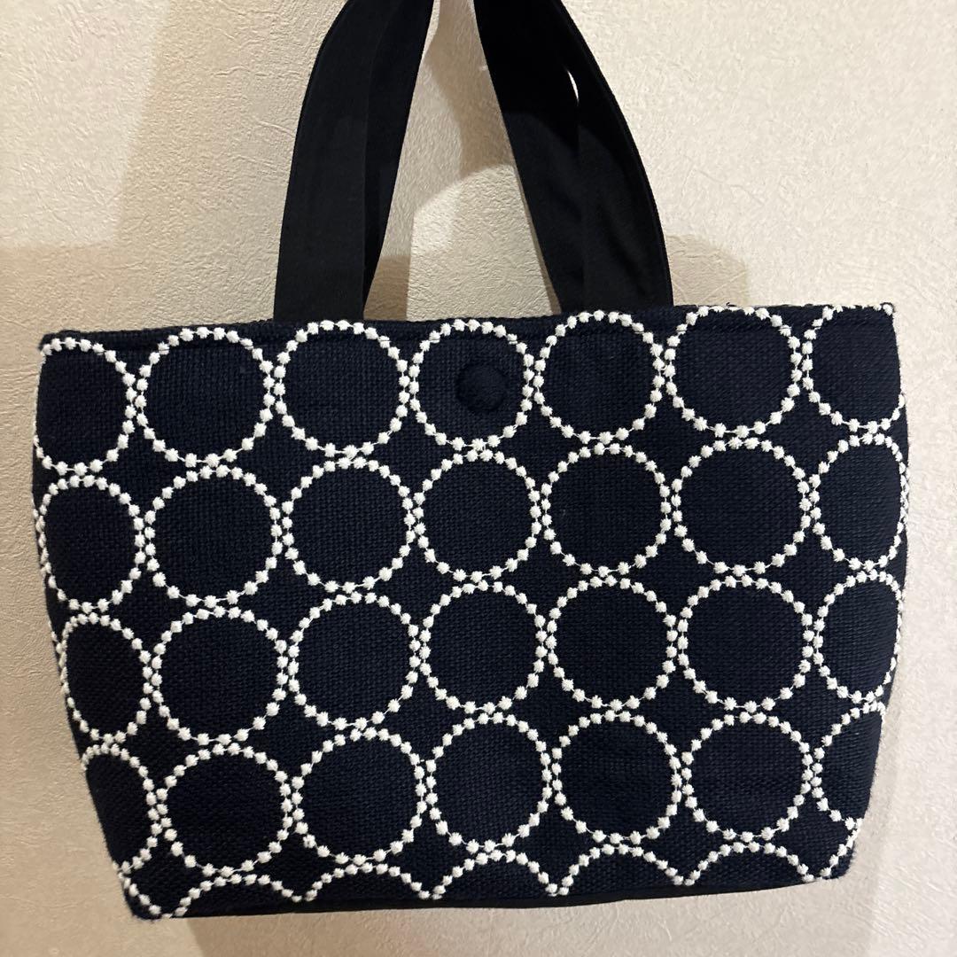 ☆ミナペルホネン ♡ハンドメイドトートバッグ ブラック系