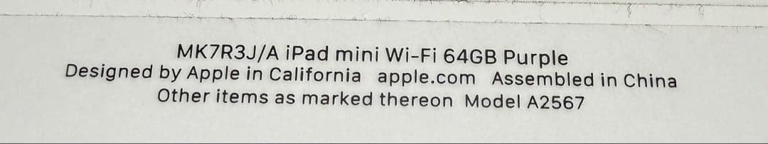 iPad mini 第6世代 64GB　Apple Pencil付