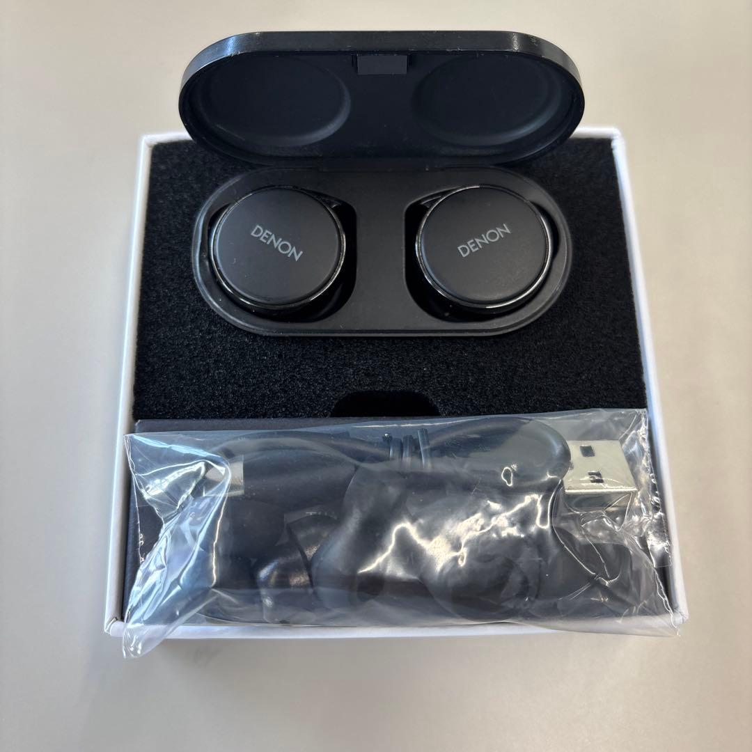 DENON Denon PerL ワイヤレスイヤホン ブラック「ジャンク品」