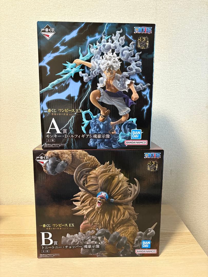 一番くじワンピースEX悪魔を宿す者達 vol.3 A賞 B賞 2体セット