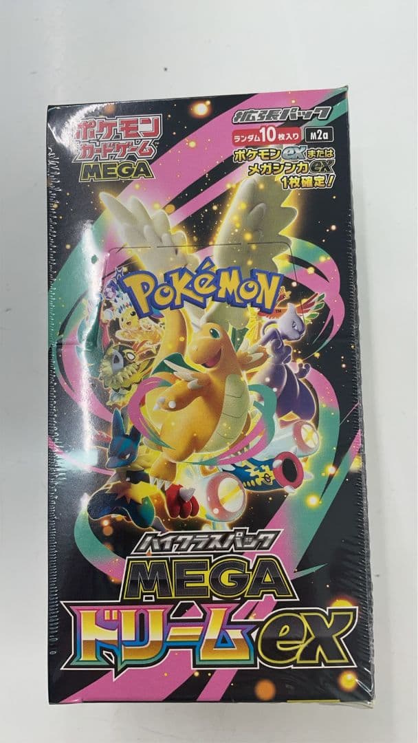 ポケモンカードゲーム MEGAドリームex シュリンク付　新品未開封品