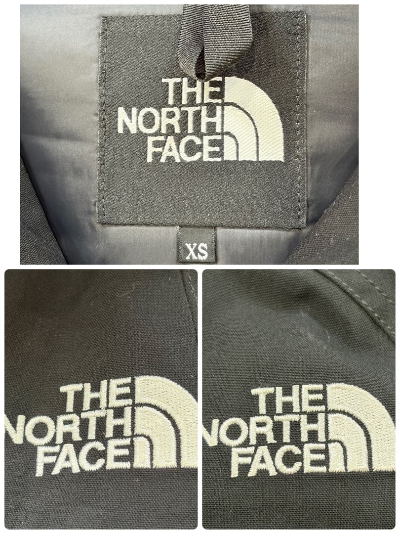 ノースフェイス エレバス ND91530 ダウンジャケット 黒 XS 洗える