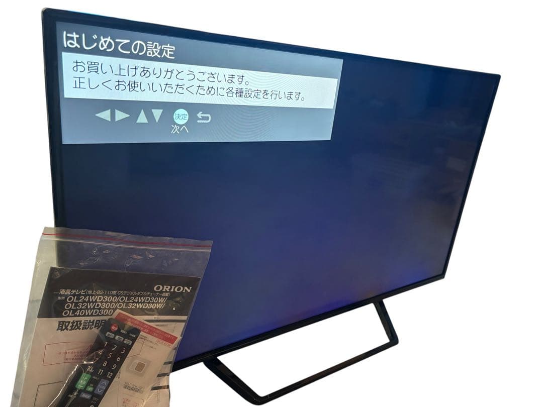 ORION 40型 液晶テレビ OL40WD300 2023年製