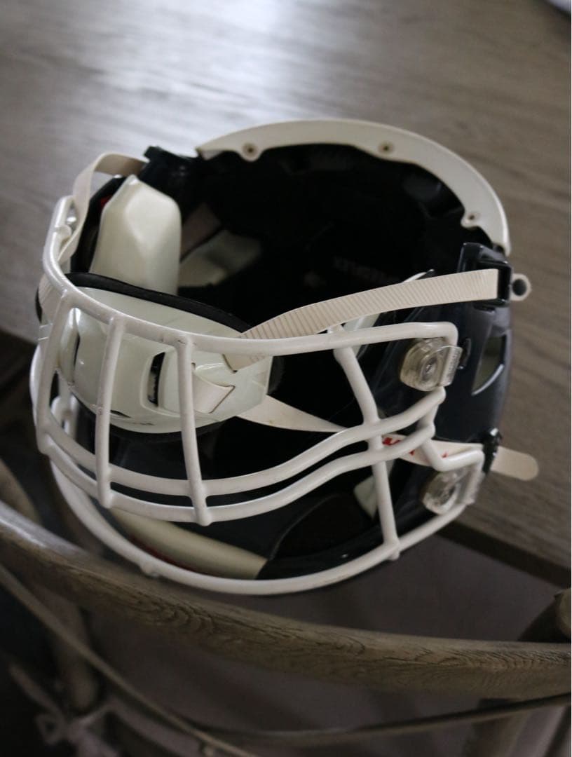 Riddell ネイビー アメリカンフットボールヘルメット