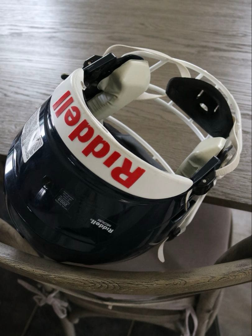 Riddell ネイビー アメリカンフットボールヘルメット