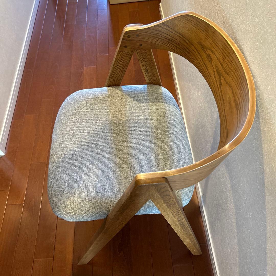 unico チェア 木脚 ブラウン エレムト elemt