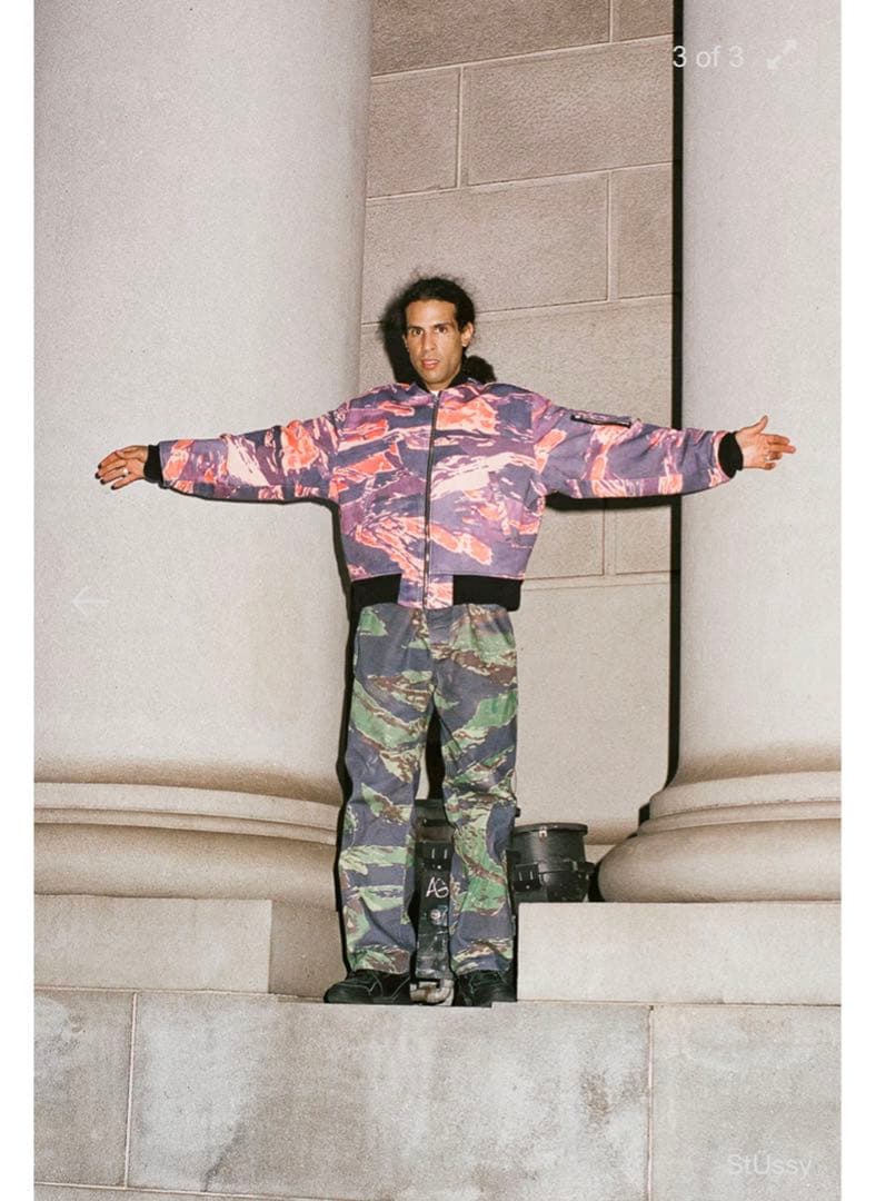 stussy×LUCIEN TIGRIS CANVAS