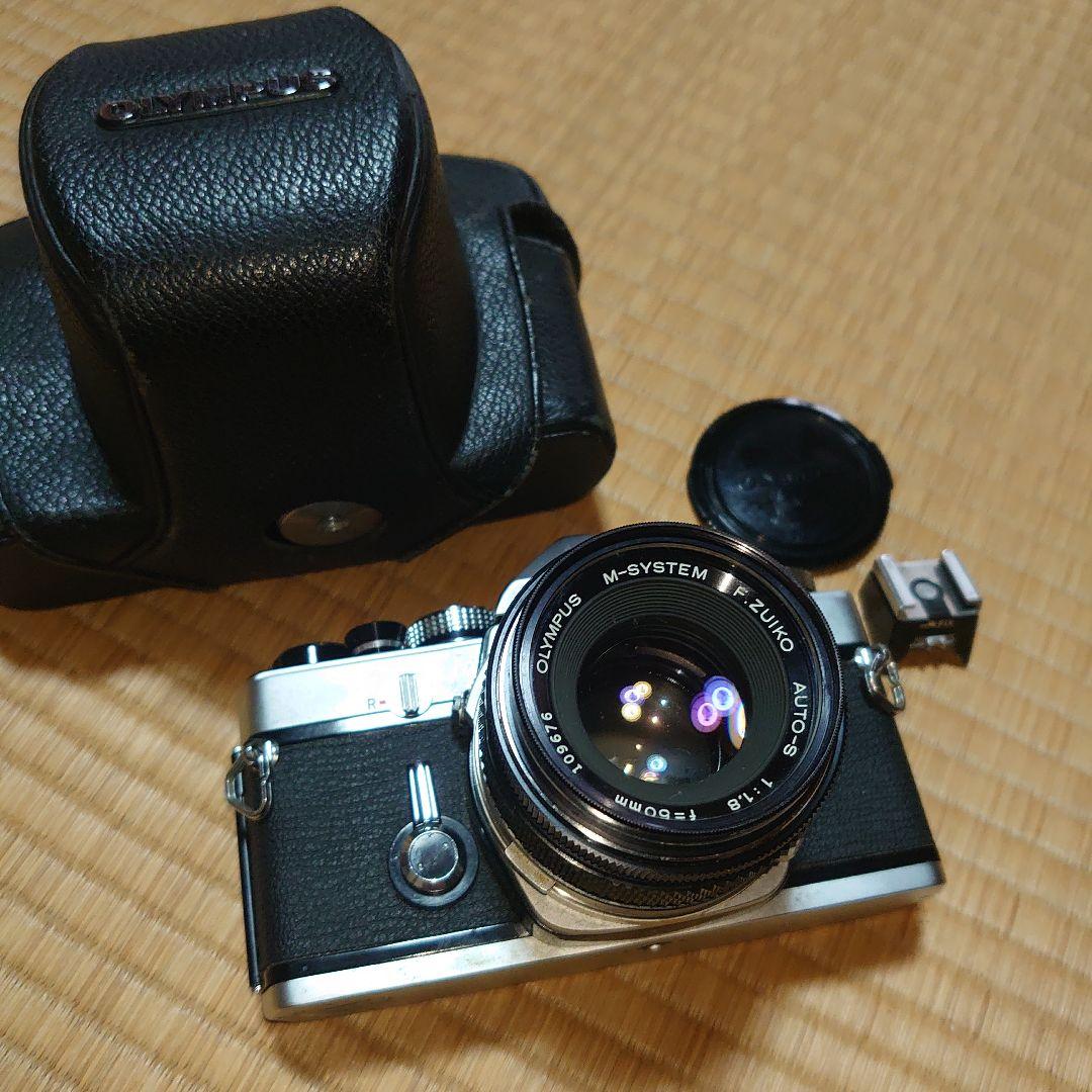 OLYMPUS 一眼レフカメラ M-1 レンズ、カメラケース付き