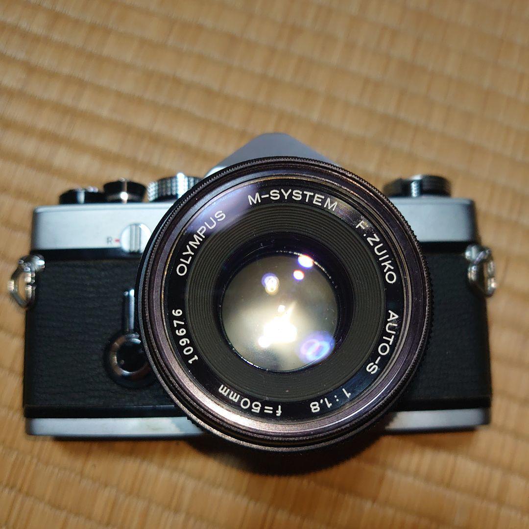 OLYMPUS 一眼レフカメラ M-1 レンズ、カメラケース付き