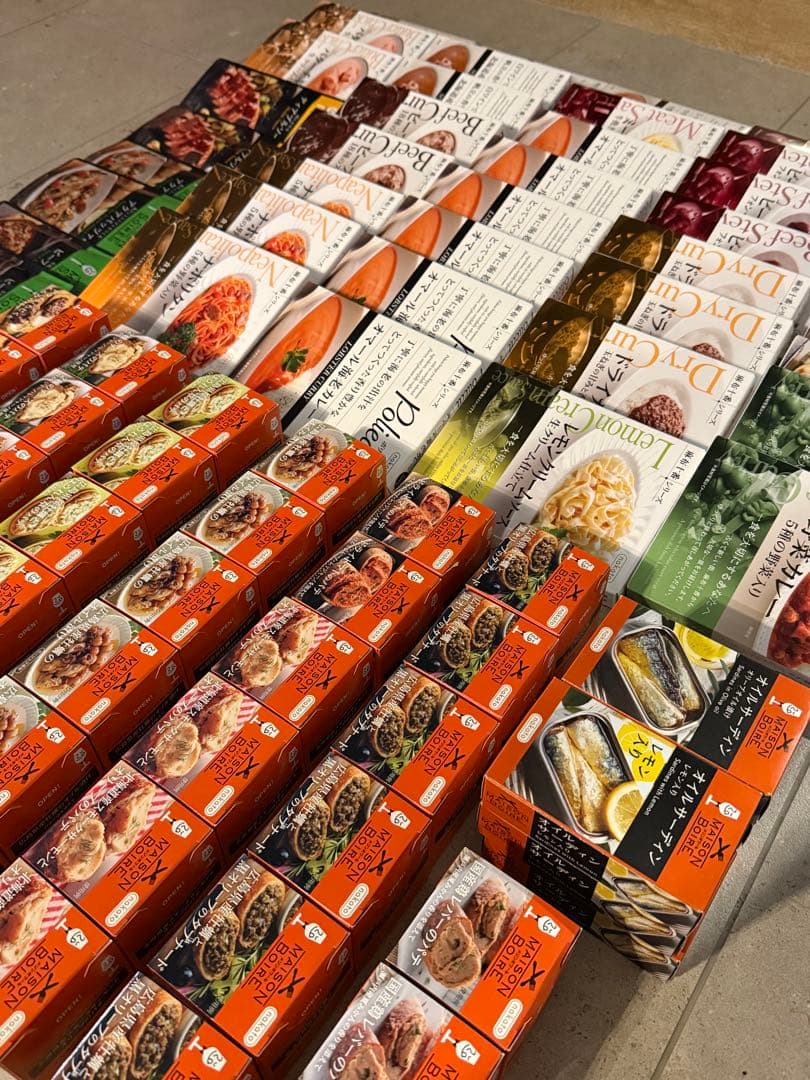 nakato高級加工食品 非常食 82個セット61,678円相当