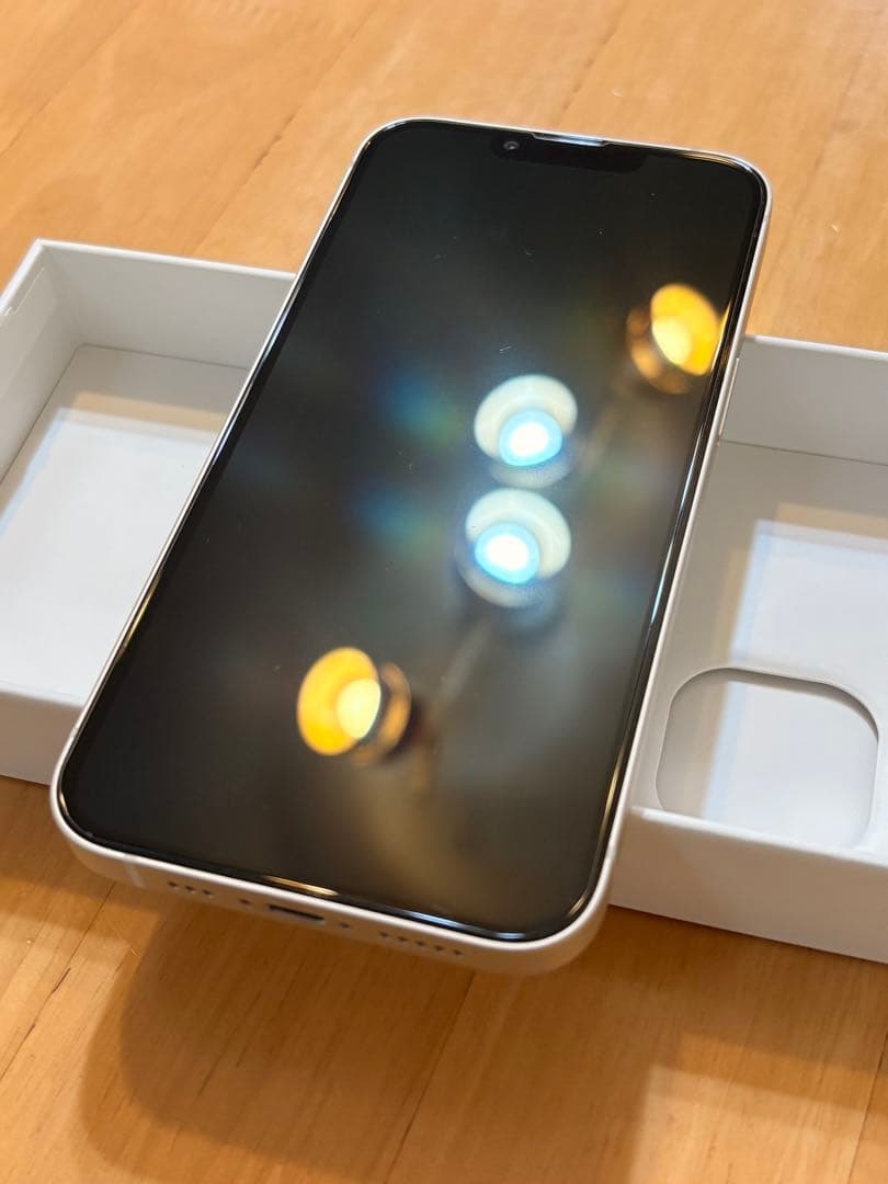 Apple iPhone 13 スターライト 本体 128GB 86%