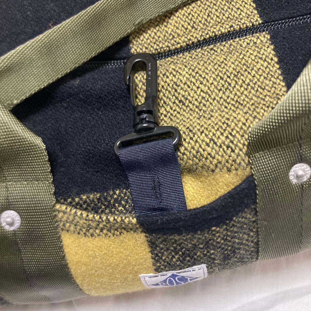 postoveralls ポストオーバーオールズ ウールボストンバッグ