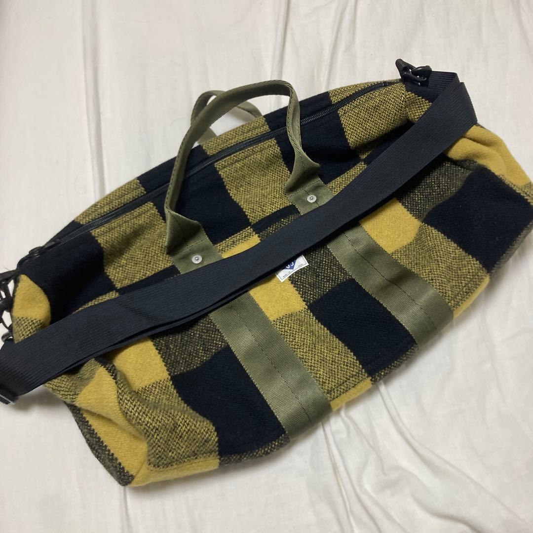 postoveralls ポストオーバーオールズ ウールボストンバッグ