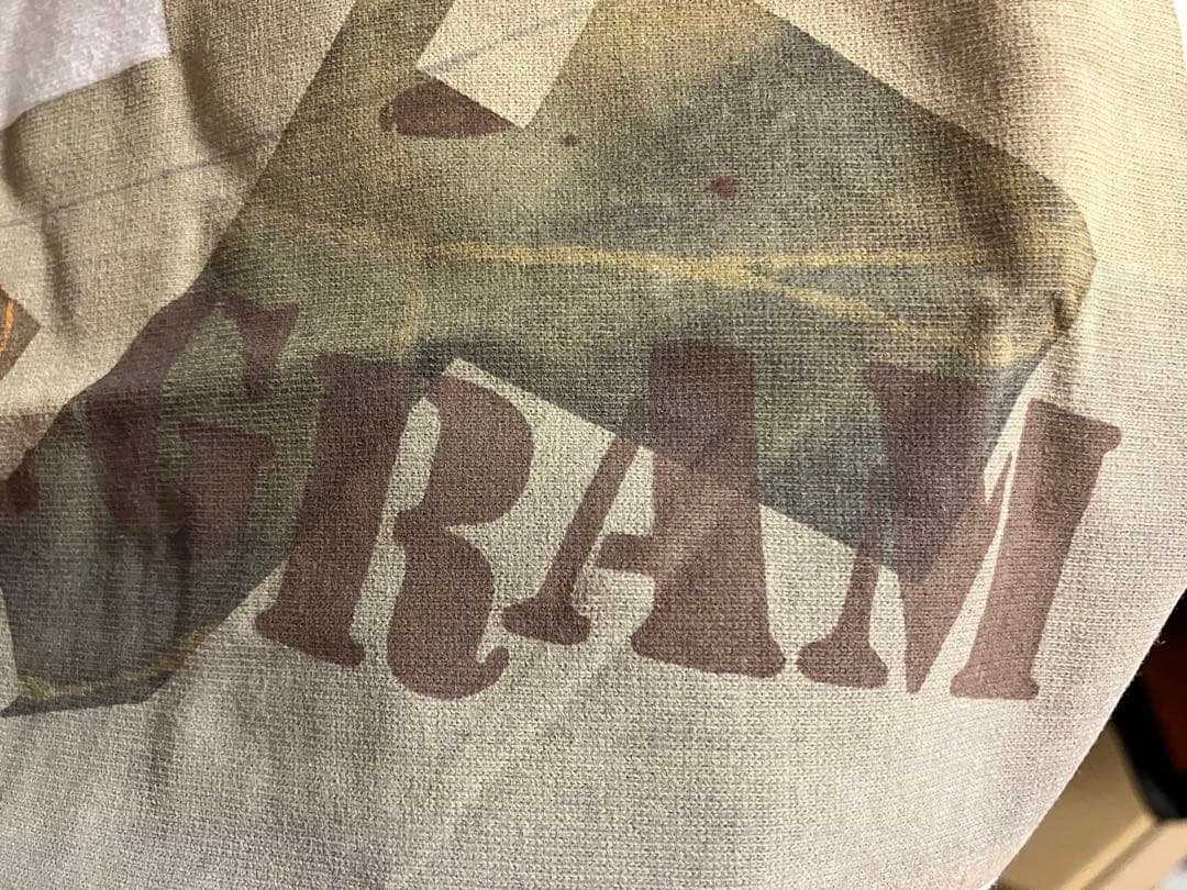 杉浦逸生　Tシャツ　当時物　デッドストック　ブルーハーツ　手刷り　GRAM