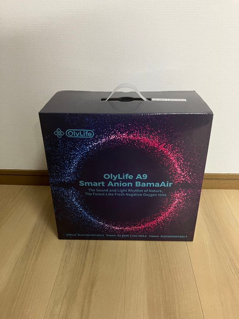 【新品未開封】OlyLife A9 スマートイオン空気清浄機 music機能付