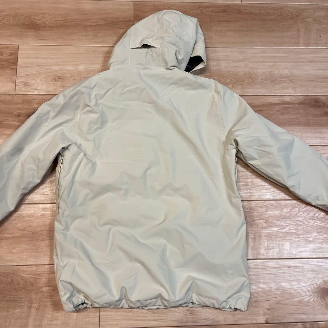 スノーボードウェア　ホワイト　Lサイズ　レディース