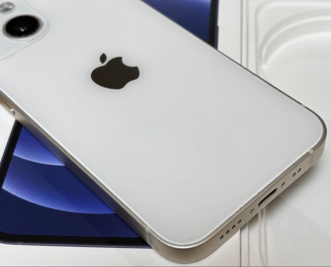 【純正バッテリー100%】iPhone 13 mini 128GB スターライト