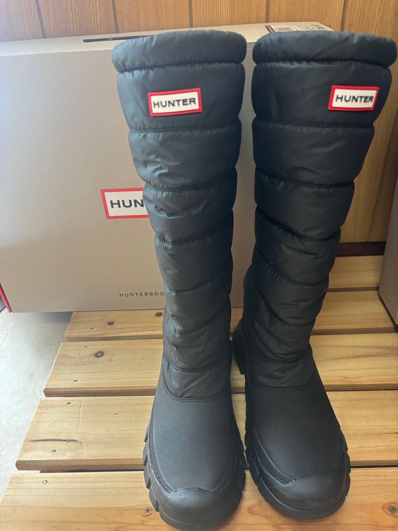 【Hunter】スノーブーツ　ハンター黒　WFT2108WWU