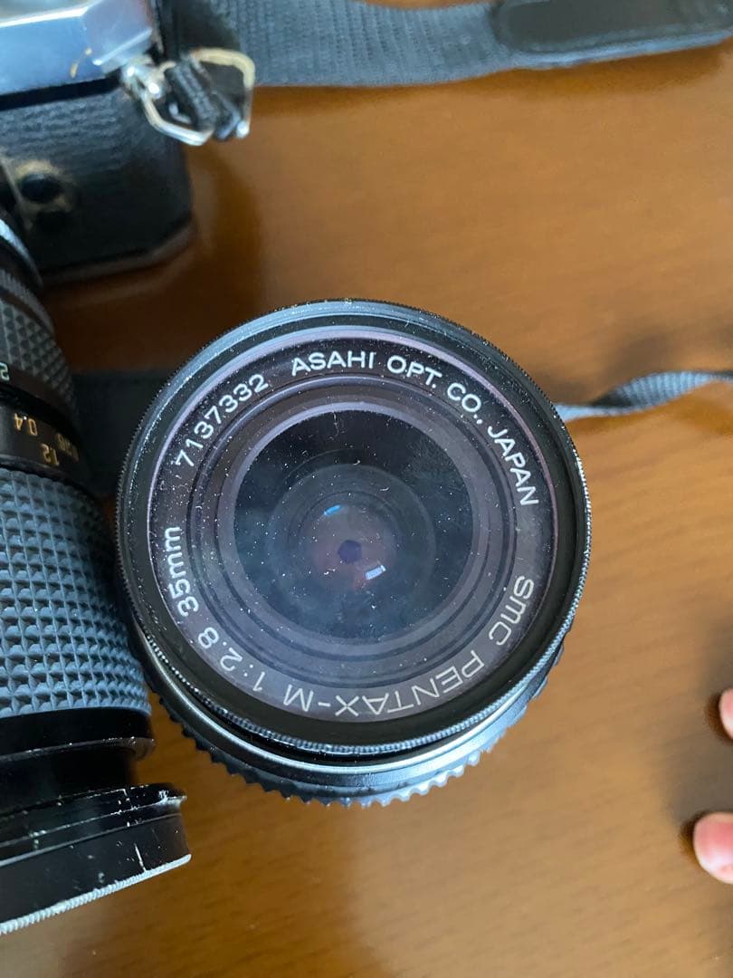 PENTAX MX本体、レンズ2点、ストロボセット【動作確認なし】