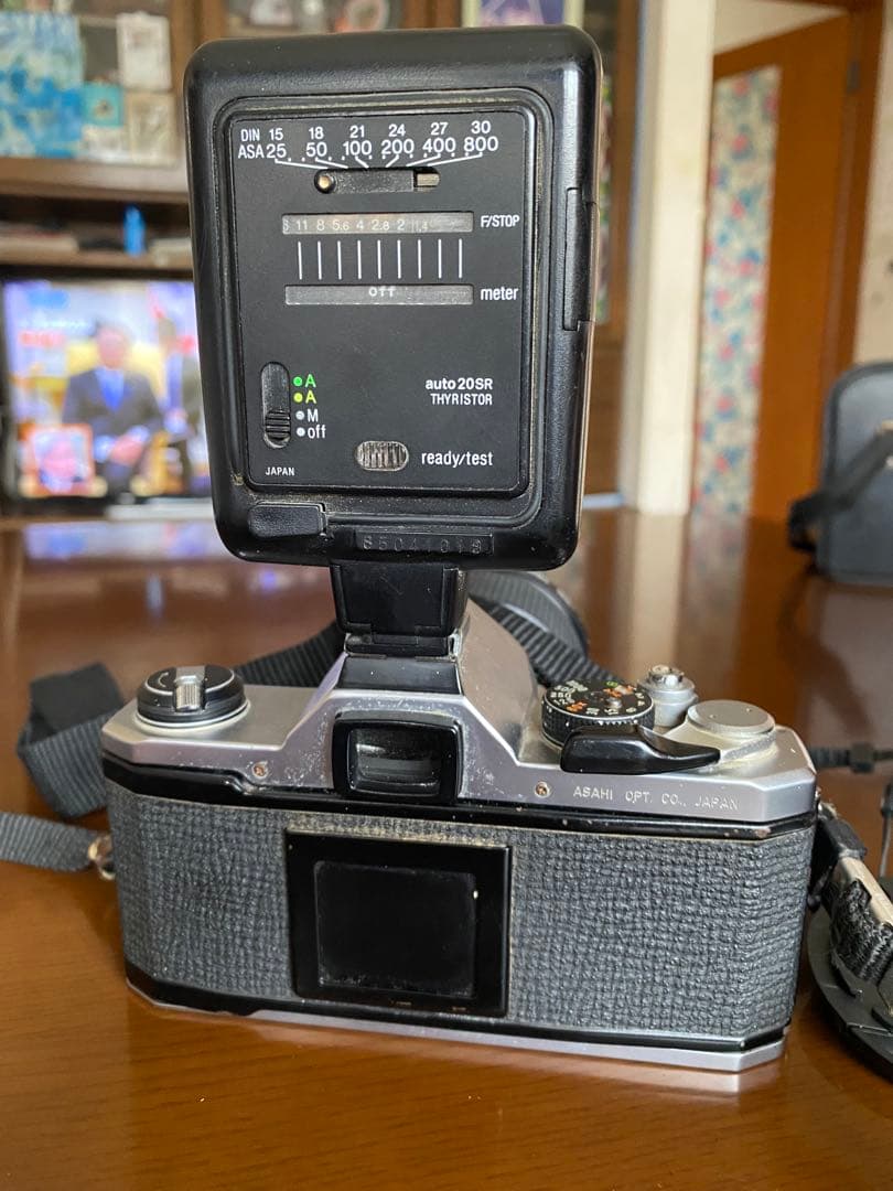 PENTAX MX本体、レンズ2点、ストロボセット【動作確認なし】