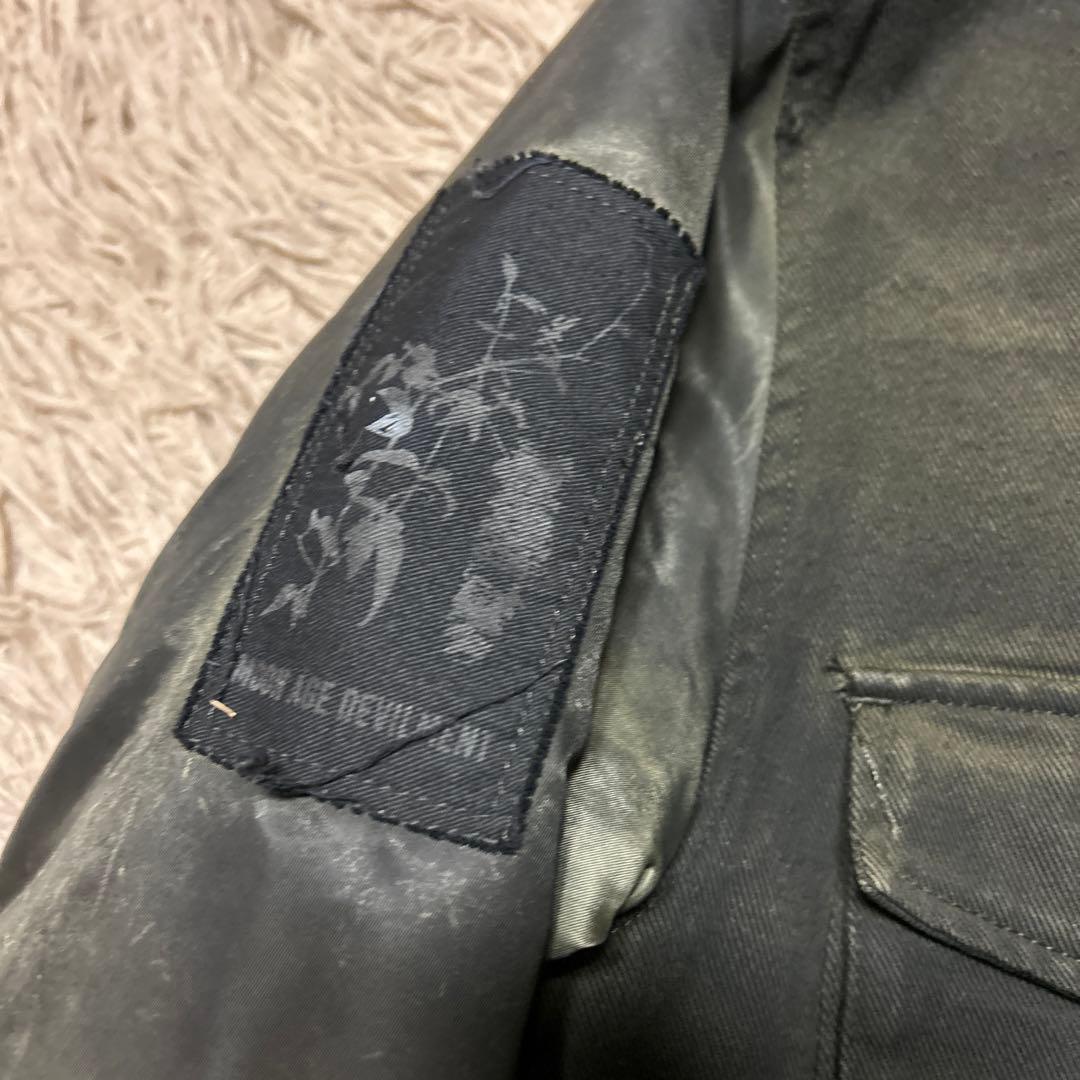 K*a様 ムーンエイジデビルメントムラ加工ミリタリージャケット48清春モッズコー