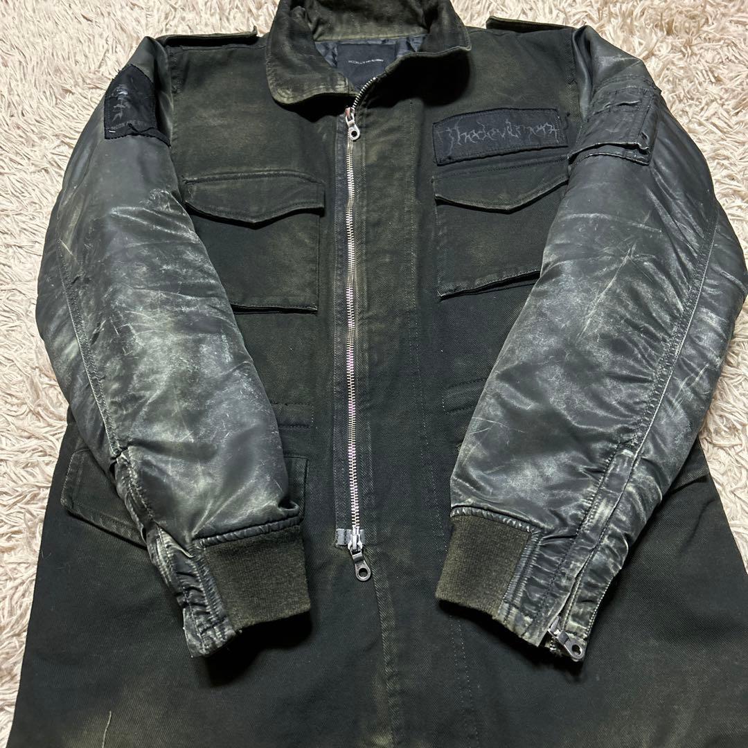 K*a様 ムーンエイジデビルメントムラ加工ミリタリージャケット48清春モッズコー