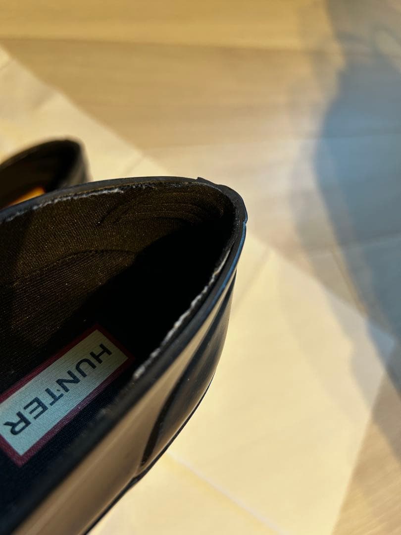 ハンター　レインシューズ　ローファー