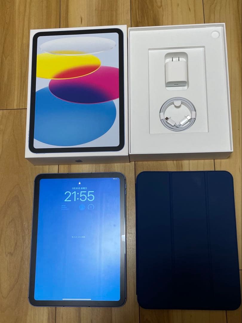 【美品】iPad 第10世代（10.9インチ、Wi‑Fi + Cellular）