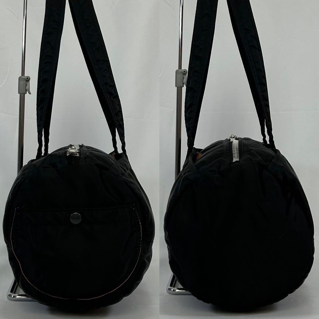 【極美品】ポーター タンカー ミニボストンバッグ ダッフルバッグ ナイロン 黒