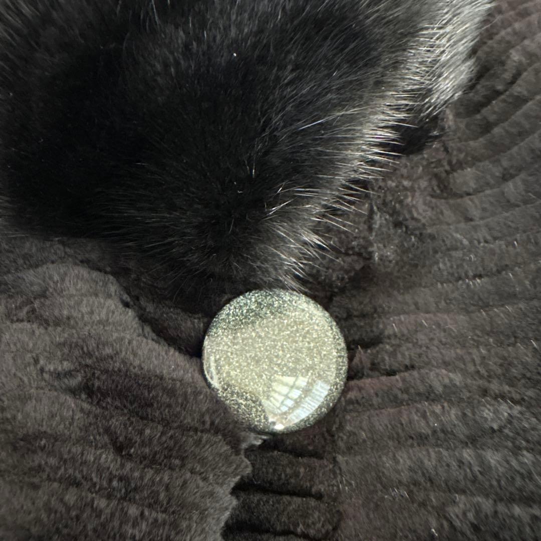 ミンク ファーコート リバーシブル