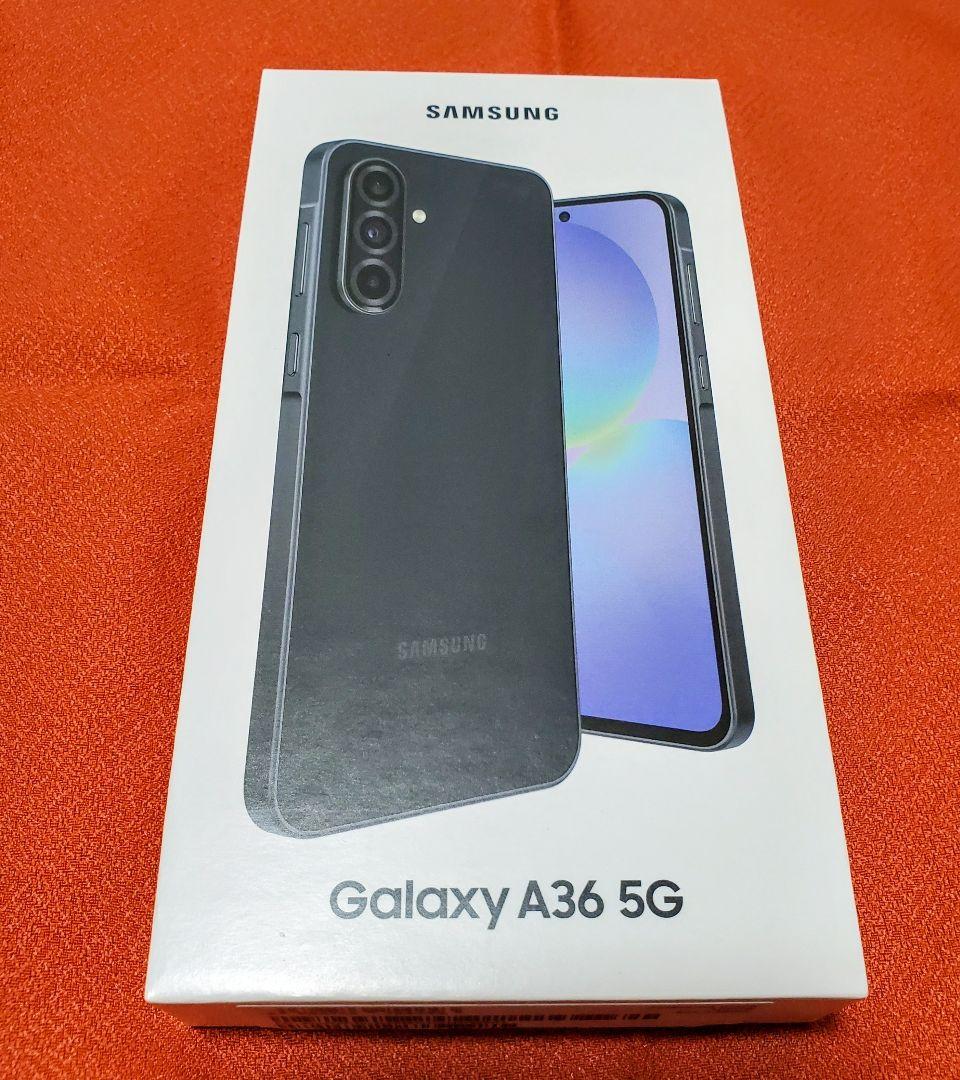 新品未開封 Samsung Galaxy A36 5G ブラック
