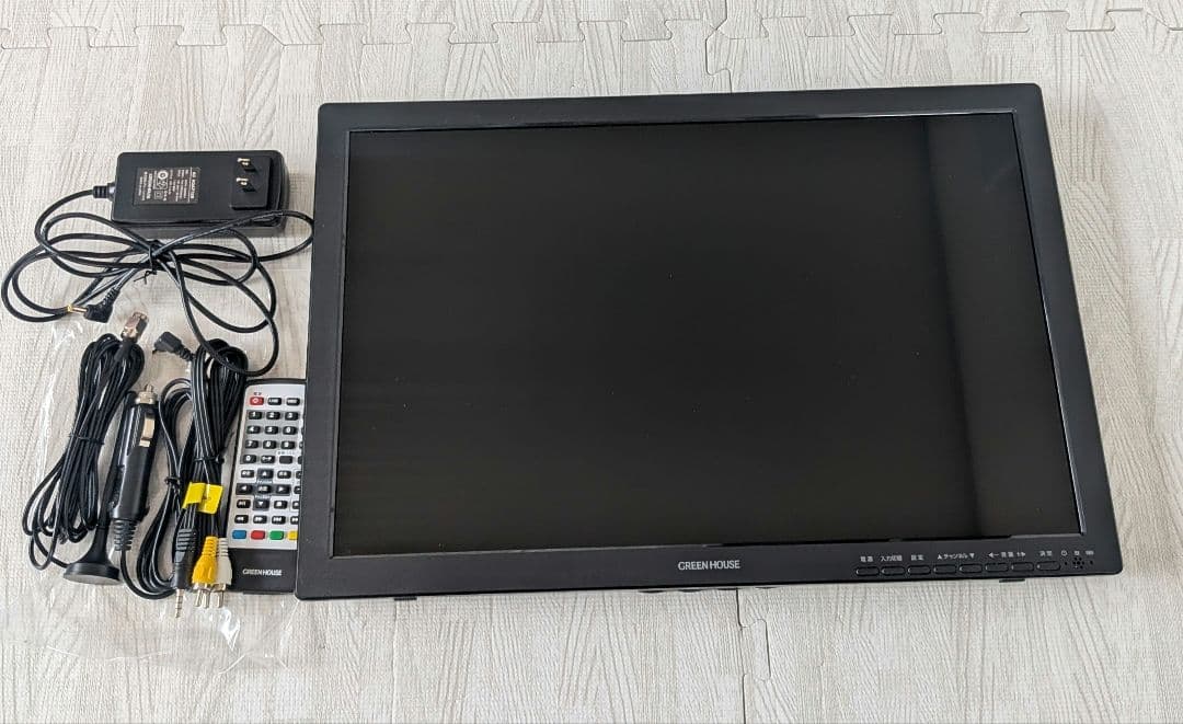 GREEN HOUSE★19インチポータブルテレビ★ GH-PTV19AG