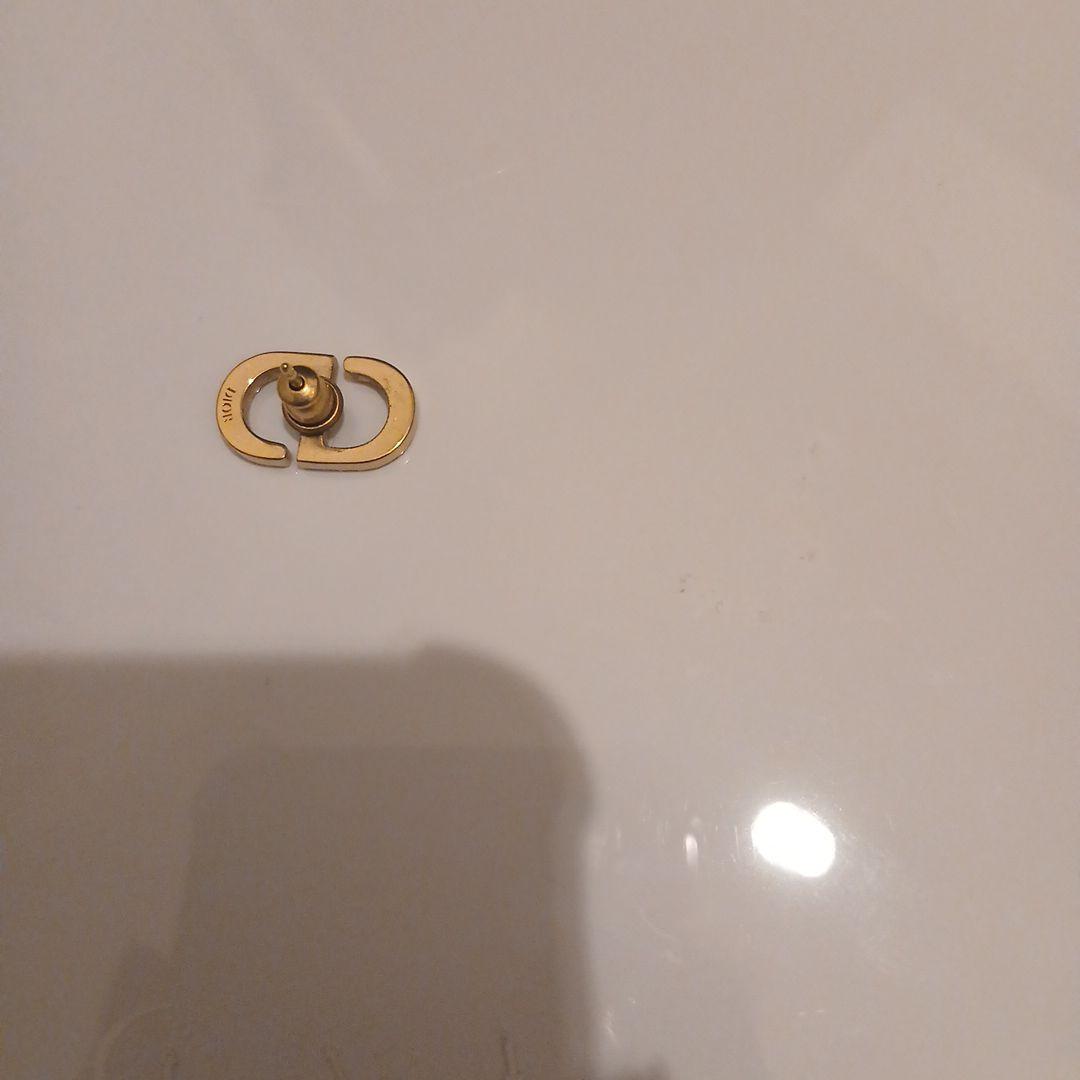 Christian Dior ピアス(片耳用) ゴールド ループ型 片耳用ピアス