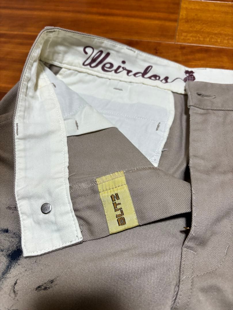 WEIRDO LIFT UP リフトアップ ワークパンツ ダメージ加工 32