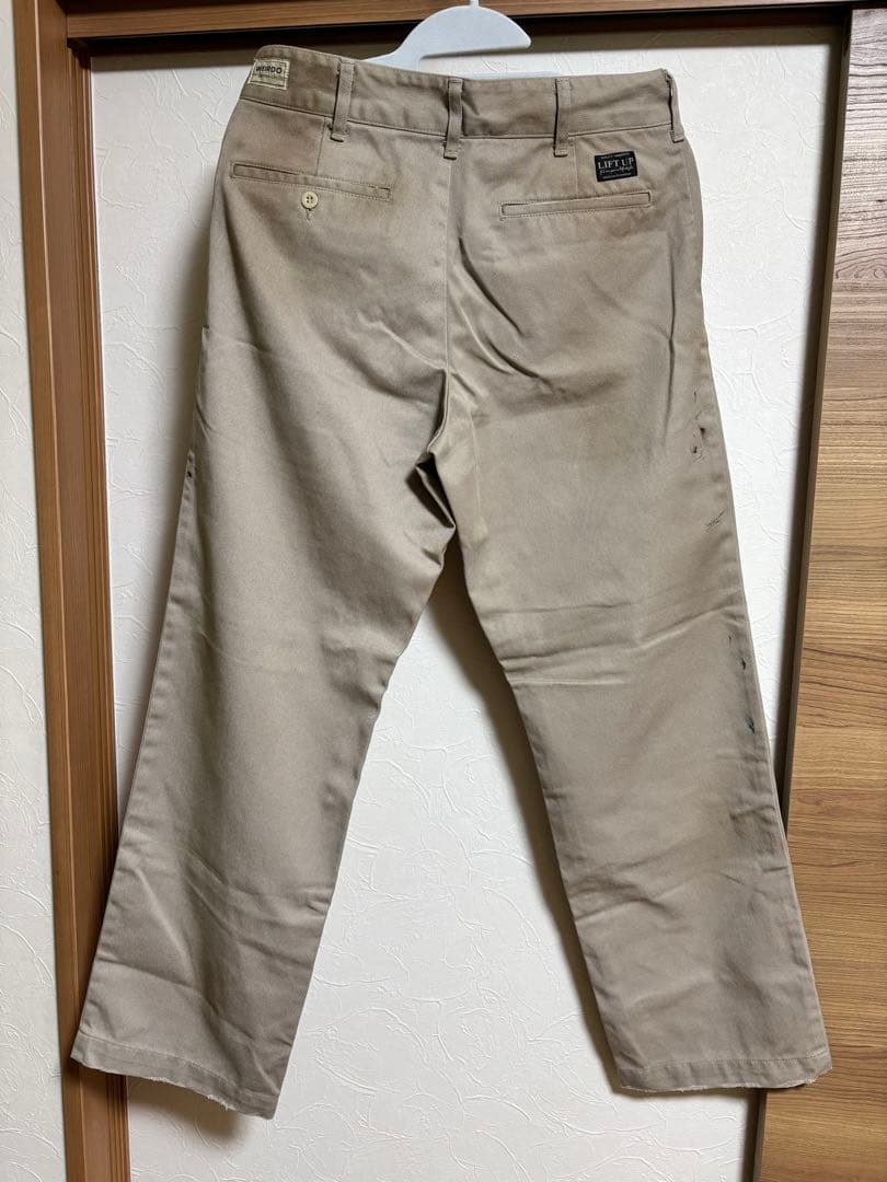 WEIRDO LIFT UP リフトアップ ワークパンツ ダメージ加工 32