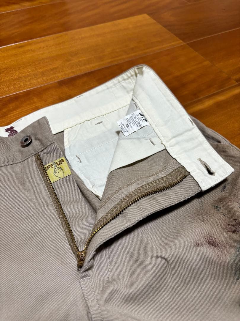 WEIRDO LIFT UP リフトアップ ワークパンツ ダメージ加工 32