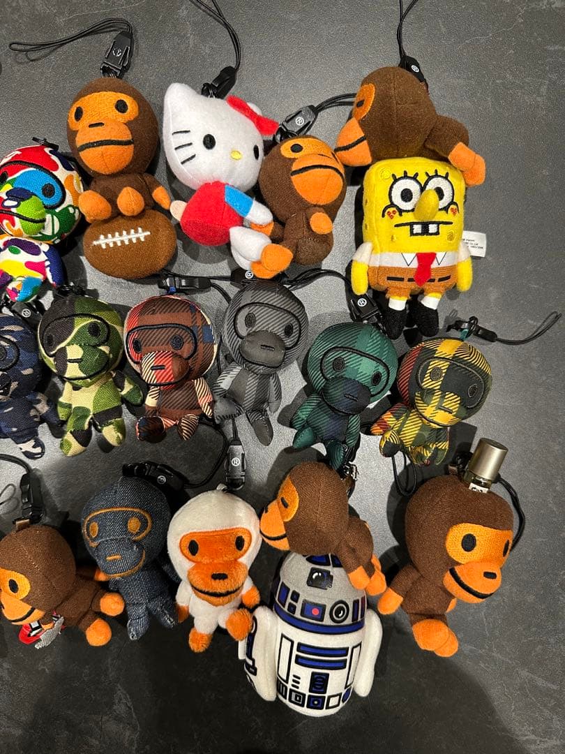 値下げ、バラ売り不可！エイプ　APE マイロ ストラップ 32個セット