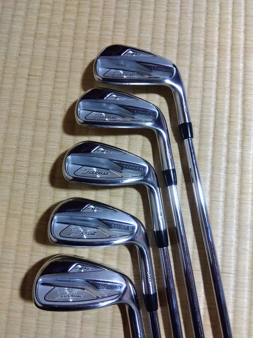 【名器】タイトリスト 718 AP2アイアン 6i〜pw DGツアーイシュー