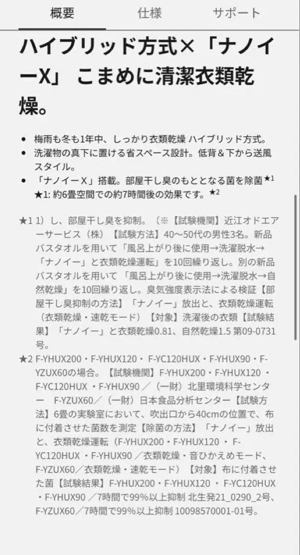 「こぱんだ」Panasonic ECONAVI HYBRID 除湿機
