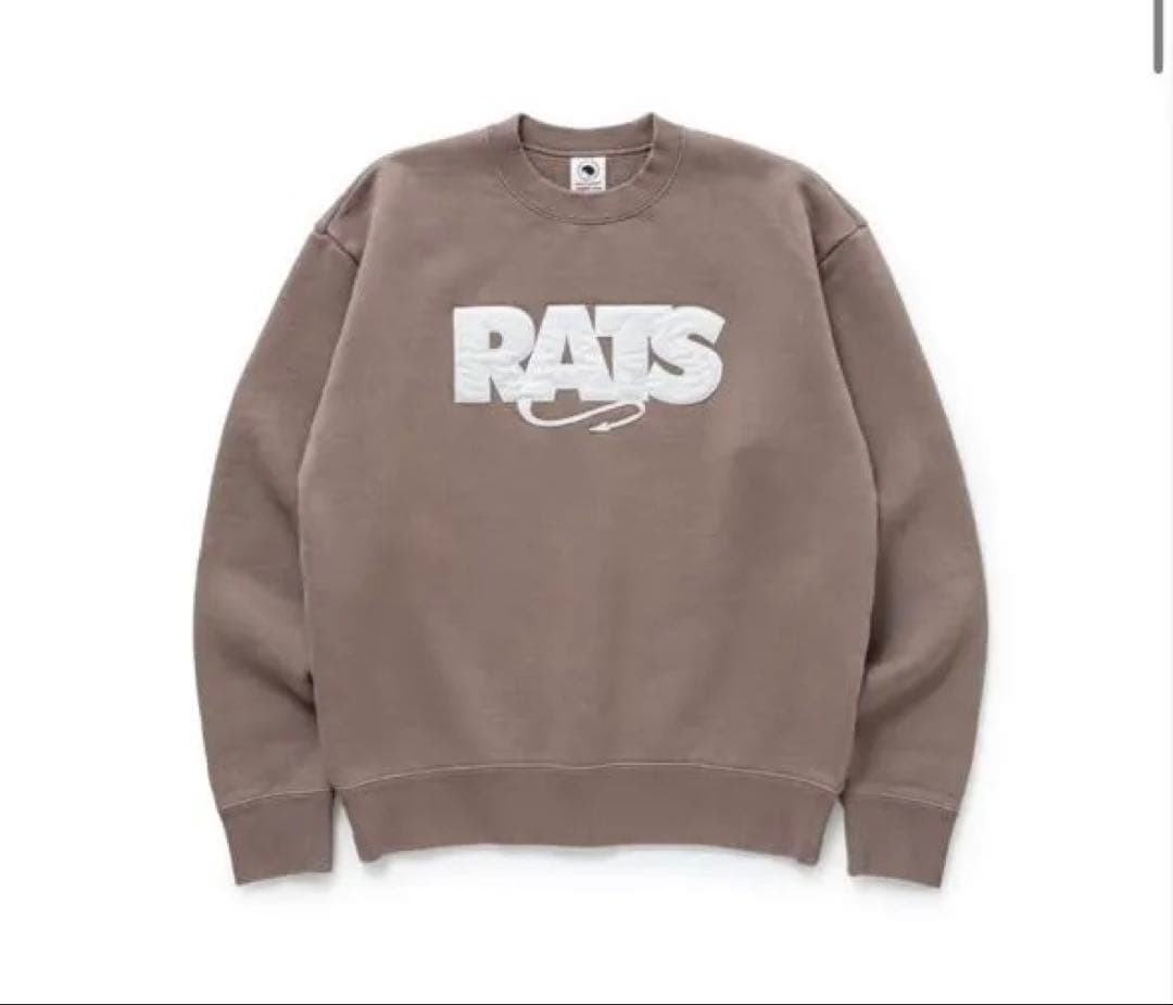 G*D様 RATS BOX LOGO CREW NECK SWEAT XXL
