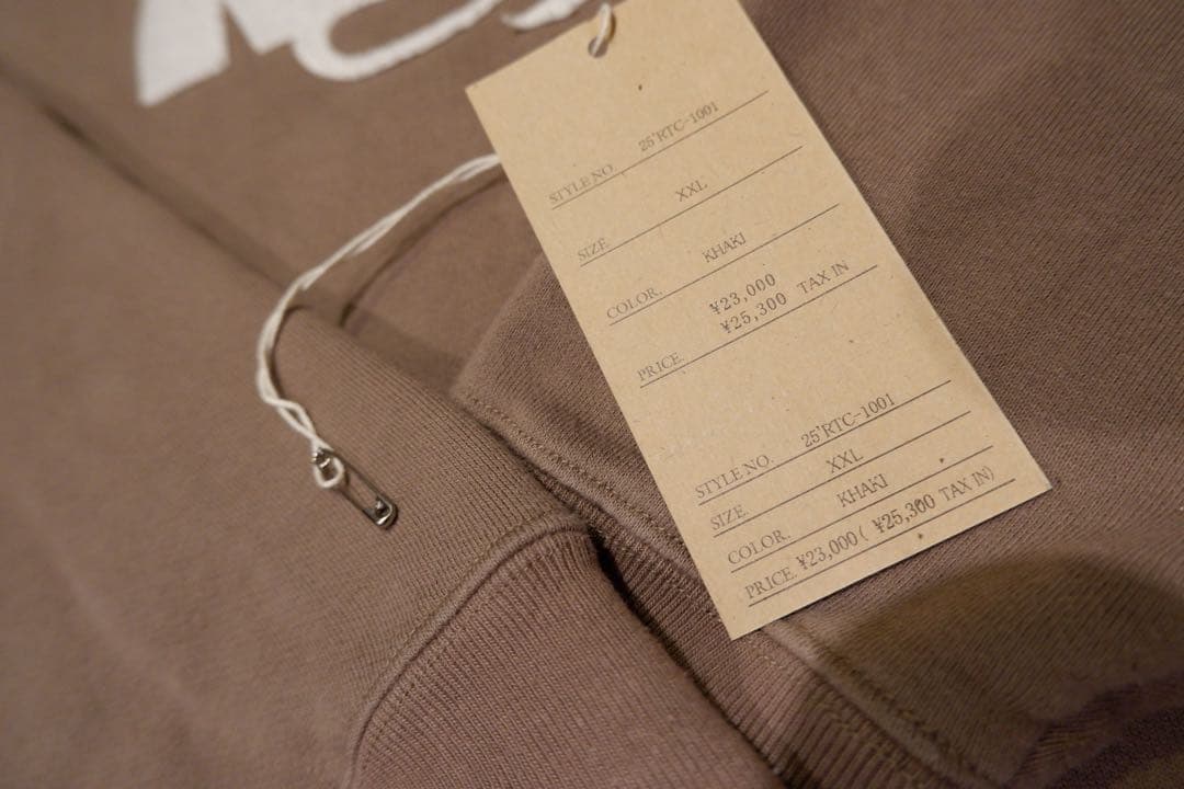 G*D様 RATS BOX LOGO CREW NECK SWEAT XXL