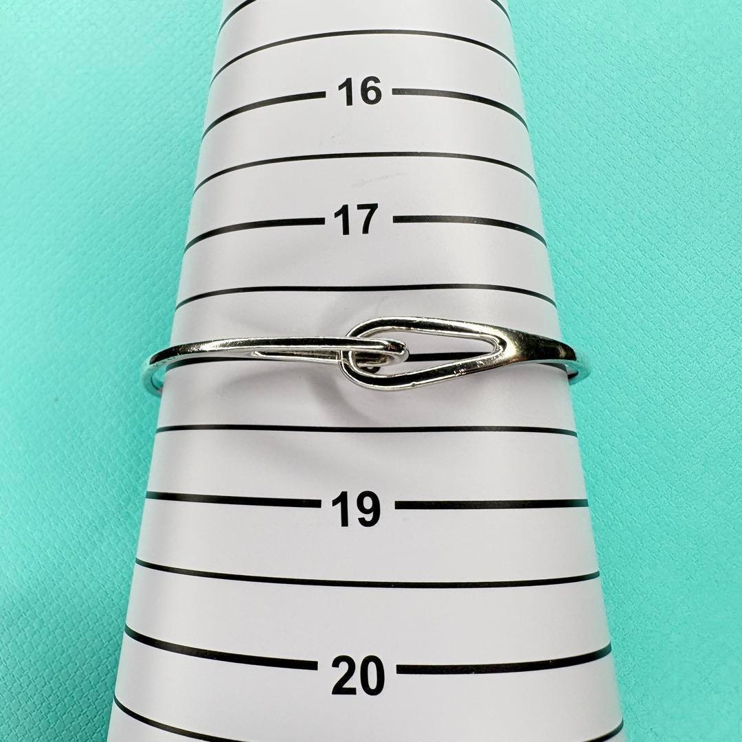 【美品】内径約18cmティファニー ダブルループ バングル SV925