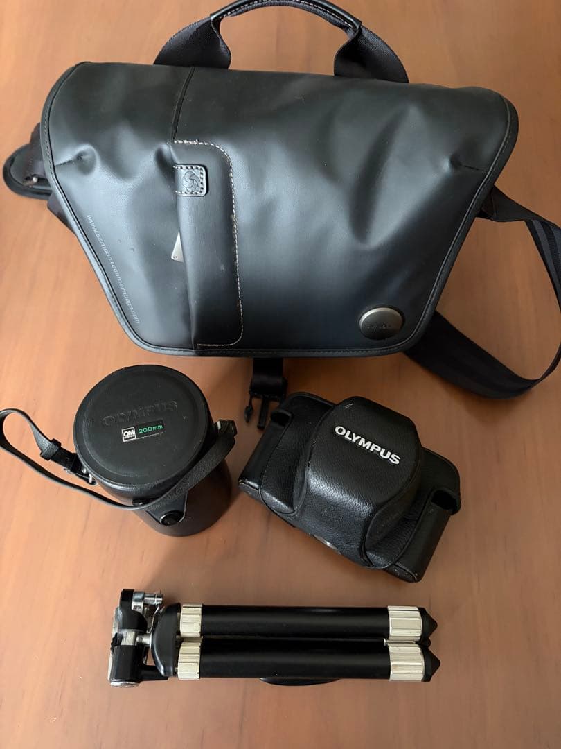 OLYMPUS OM-1 一眼レフカメラ 200mmレンズ等付属品セット