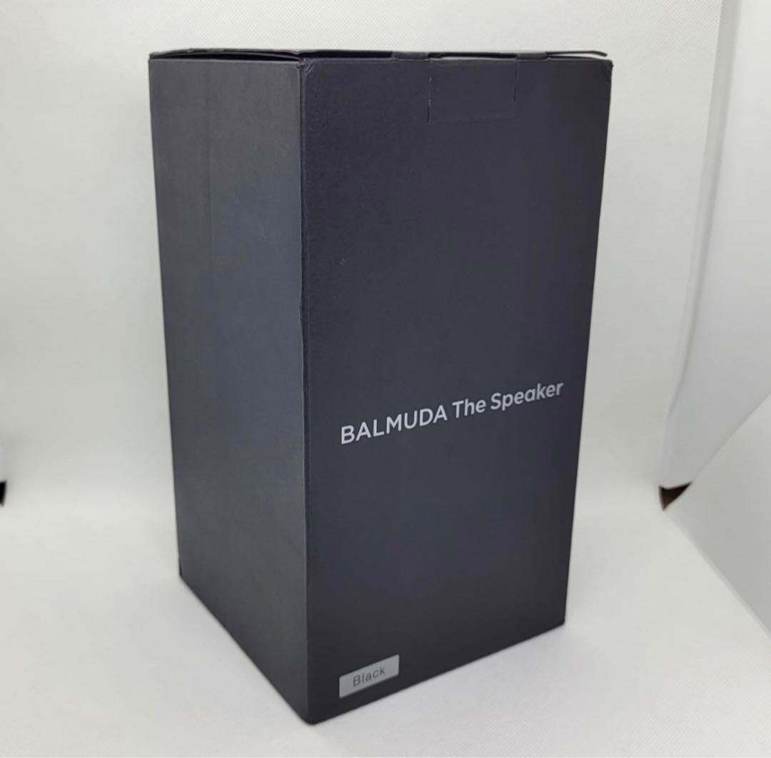 【未使用品】バルミューダ BALMUDA ザ・スピーカー M01A-BK