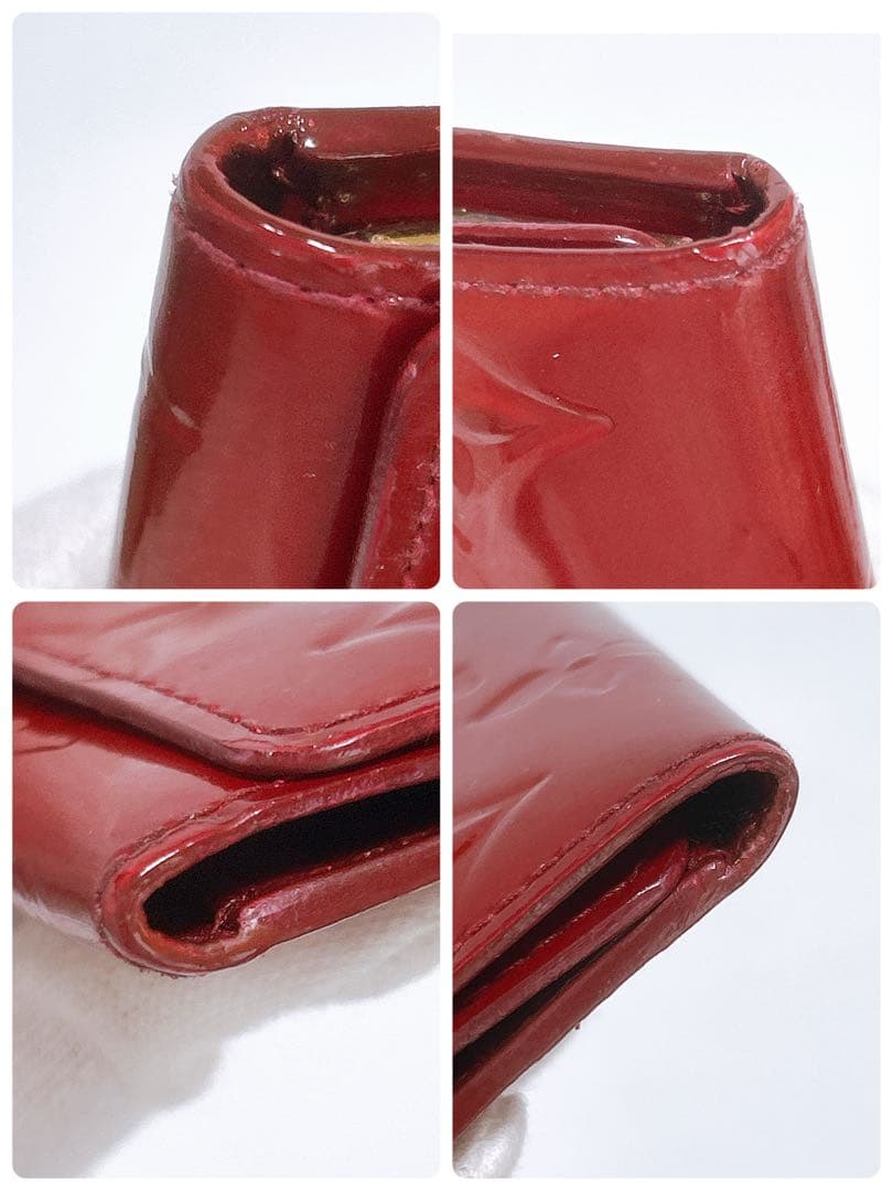 お得2点セット✨ルイヴィトン ヴェルニ ケース キーケース モノグラム 赤