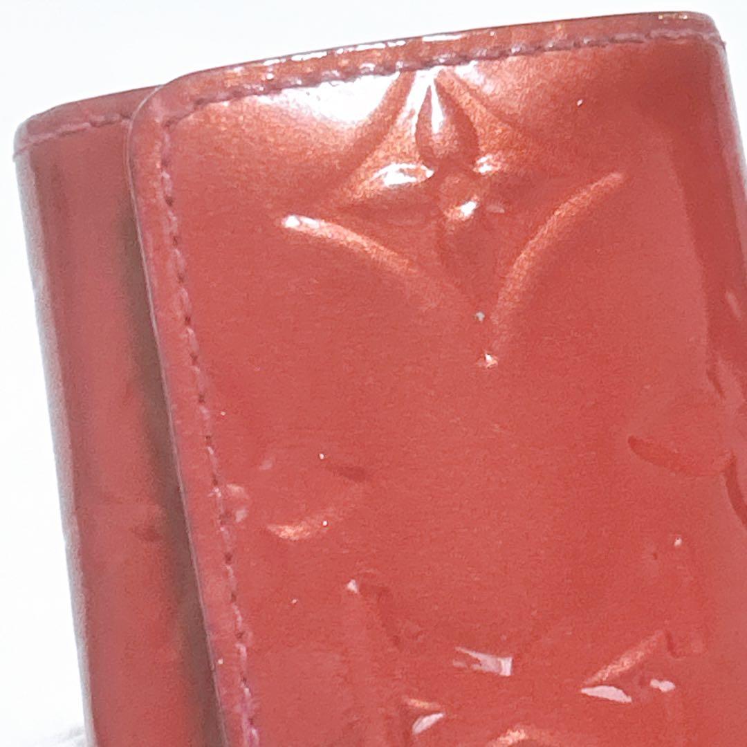 お得2点セット✨ルイヴィトン ヴェルニ ケース キーケース モノグラム 赤
