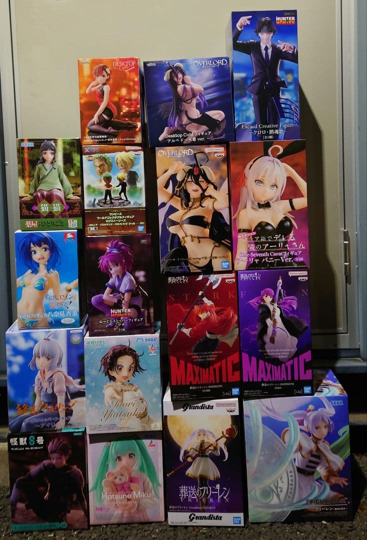 プライズフィギュア17個セット