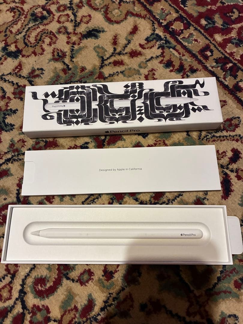 Apple Pencil Pro 本箱あり