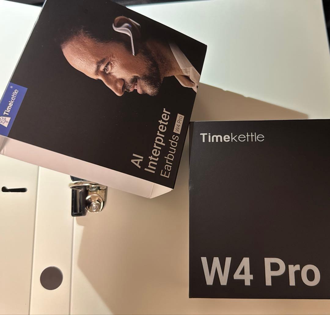 【未使用】Timekettle W4 Pro AI翻訳イヤホン